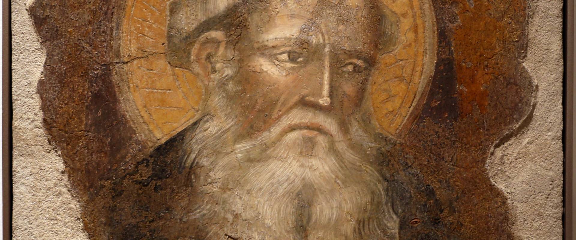 Augustinus, testa di santo, xiv secolo, da s.m. assunta in laterano (o in schiavonia) a forlì foto di Sailko